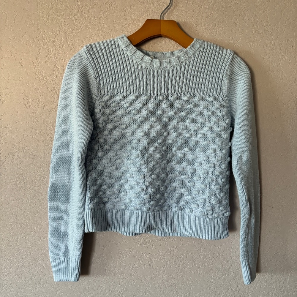 Gap kids blue knit sweater size XL